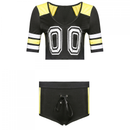 Football Baby Cheerleading Costume Stage Performance Top Skirt - AwwwCos