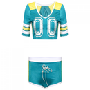 Football Baby Cheerleading Costume Stage Performance Top Skirt - AwwwCos