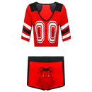 Football Baby Cheerleading Costume Stage Performance Top Skirt - AwwwCos