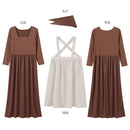 French Vintage Sevika Manor Maid Mress Dress Cosplay Costume