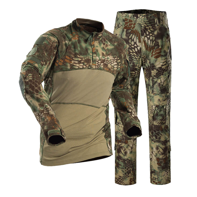 Frog Suit Outdoor Breathable Training Camouflage Tactical Clothing