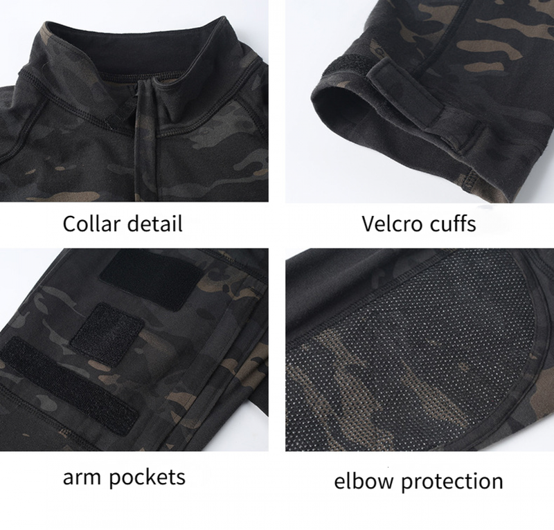 Frog Suit Outdoor Breathable Training Camouflage Tactical Clothing