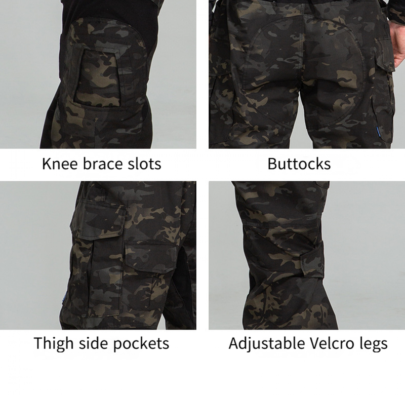 Frog Suit Outdoor Breathable Training Camouflage Tactical Clothing