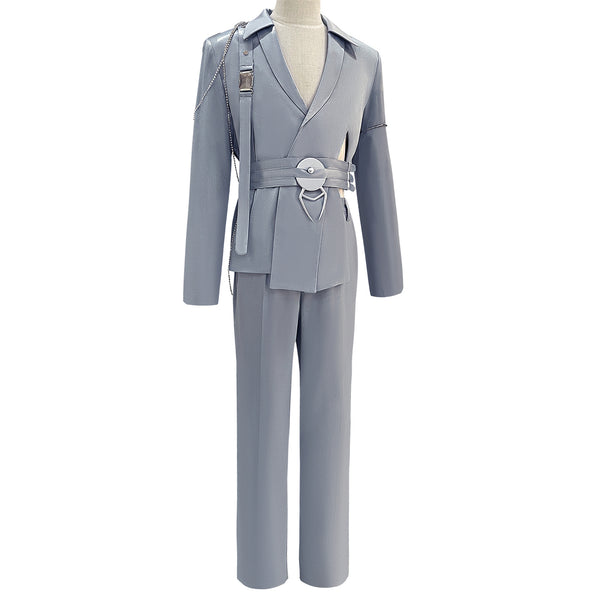 Game Alnst R7 Alien Stage Luka Cosplay Costume Grey Uniform - AwwwCos