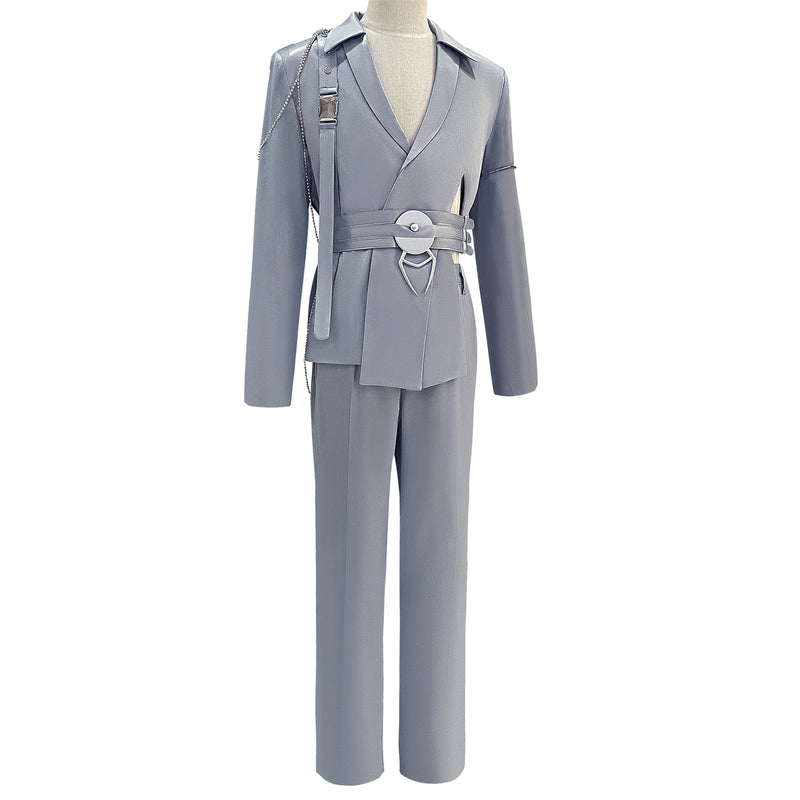 Game Alnst R7 Alien Stage Luka Cosplay Costume Grey Uniform - AwwwCos