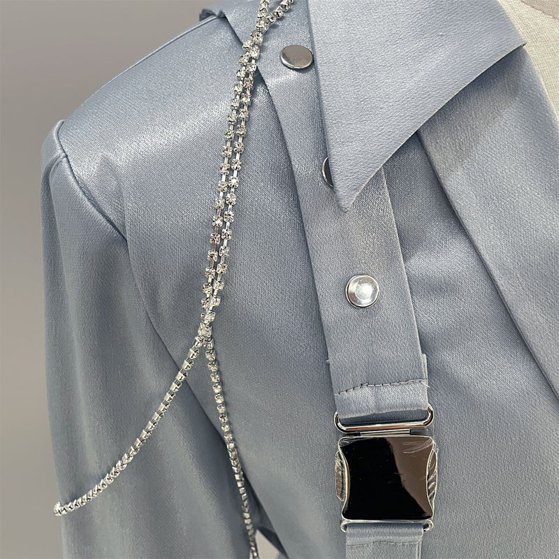 Game Alnst R7 Alien Stage Luka Cosplay Costume Grey Uniform - AwwwCos