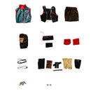 Game Arcane League of Legends Jinx Cosplay Costume Battle Uniform