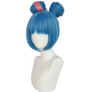 Game Arcane:League of Legends Jinx Cosplay Wig With Circle Buns - AwwwCos