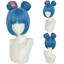 Game Arcane:League of Legends Jinx Cosplay Wig With Circle Buns - AwwwCos