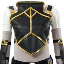 Game Arcane:League of Legends Vi Cosplay Costume Black Armor Suit - AwwwCos