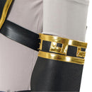 Game Arcane:League of Legends Vi Cosplay Costume Black Armor Suit - AwwwCos