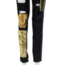 Game Arcane:League of Legends Vi Cosplay Costume Black Armor Suit - AwwwCos