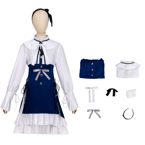 Game Arknights Amiya Cosplay Costume School Uniform