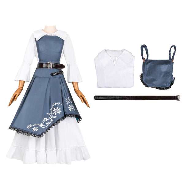 Game Arknights Bagpipe Cosplay Costume 3 Pieces Dress