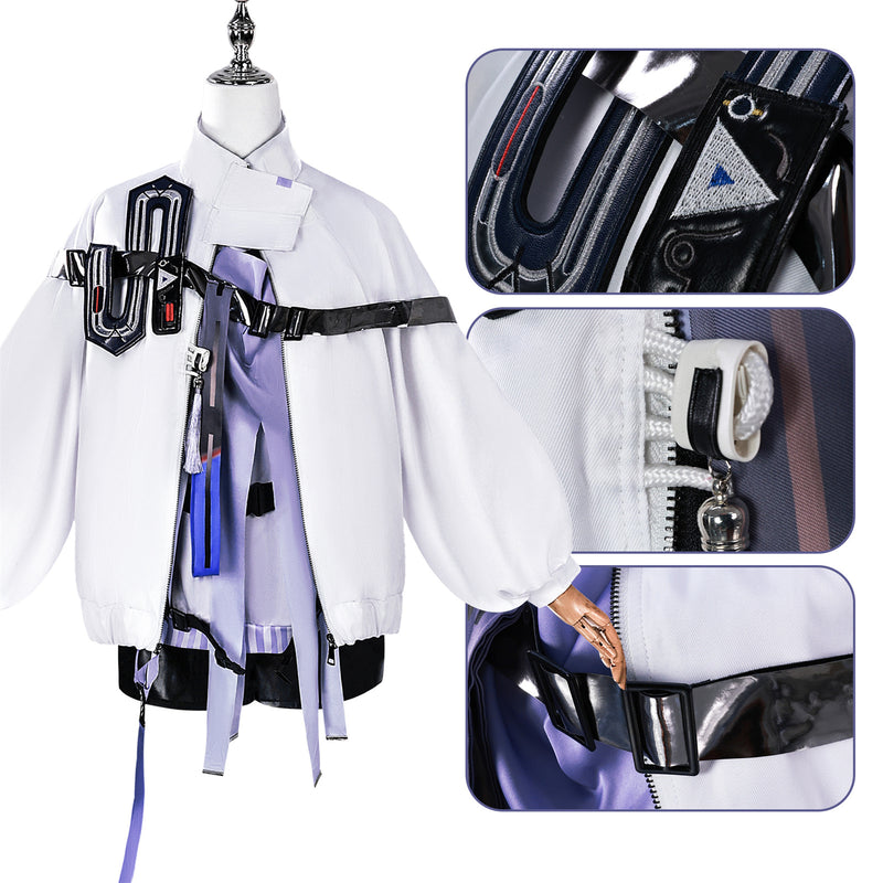Game Arknights Contrail Cosplay Costume Shoes Wig