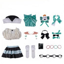 Game Arknights Neverness to Everness Mint Cosplay Costume Lolita Dress