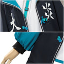 Game Arknights Yan Cosplay Costume Green Coat White Top - AwwwCos
