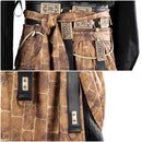 Game Black Myth: Wukong Ebongold Silk Robe Cosplay Costume