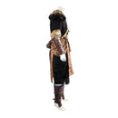 Game Black Myth: Wukong Ebongold Silk Robe Cosplay Costume