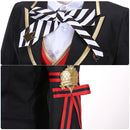 Twisted-Wonderland Riddle Rosehearts Cosplay Costume Men Black Suit Uniform - AwwwCos