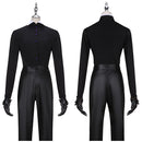 Twisted-Wonderland Rook Hunt Cosplay Costume Cross Tied Coat Purple Outer Robe