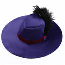 Twisted-Wonderland Rook Hunt Cosplay Costume Cross Tied Coat Purple Outer Robe