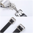 Twisted-Wonderland Silver Sebek Cosplay Costume Black Military Jacket