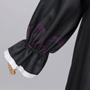 Game Eggy Party: Survive the Night! Tenkousei Doris Cosplay Costume Black Dress