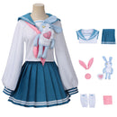 Game Eggy Party: Survive the Night! Tenkousei Doris Cosplay Costume JK Uniform