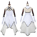 Game FGO Arcueid Brunestud Cosplay Costume White Dress