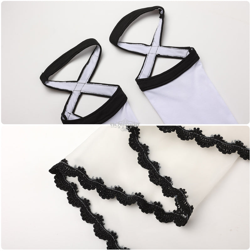 Game FGO Arcueid Brunestud Cosplay Costume White Dress