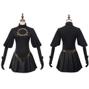 Game FGO Ereshkigal Alter Cosplay Costume Black Uniform Cloak - AwwwCos