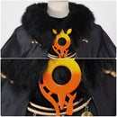 Game FGO Ereshkigal Alter Cosplay Costume Black Uniform Cloak - AwwwCos
