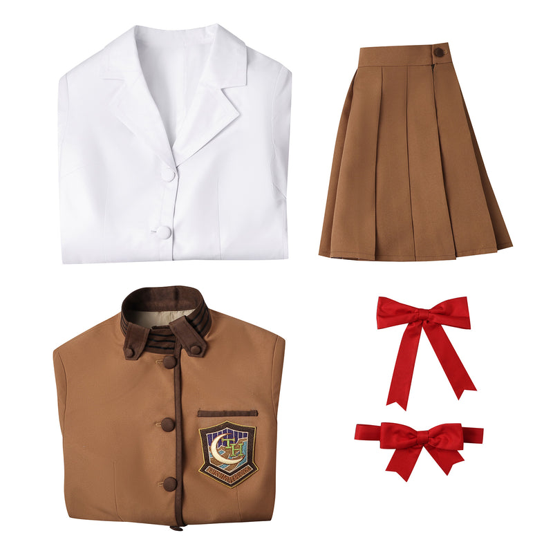 Game FGO Matou Sakura Cosplay Costume JK Uniform