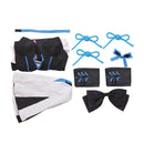 Game Fate Grand Order FGO Morgan Cosplay Costume Women Suit Pants jumpsuit Cloak - AwwwCos