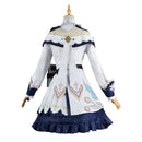 Game Genshin Impact Barbara Cosplay Costume Dress Suit Robe Skirt Halloween Carnival Outfit Clothes