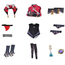 Game Genshin Impact Beidou Cosplay Costume Women Dress Robe Outfit