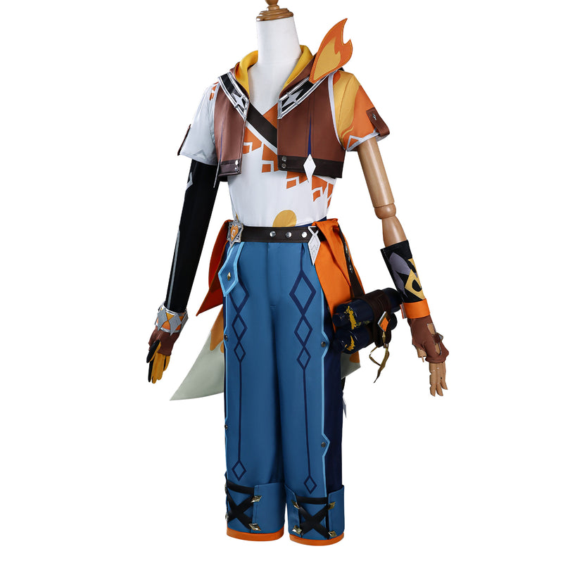 Game Genshin Impact Bennett Cosplay Costume Performance Outfits - AwwwCos