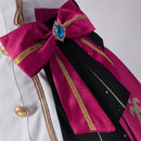 Game Genshin Impact Escoffier Cosplay Costume Sleeve White Dress - AwwwCos