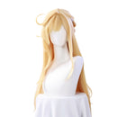 Game Genshin Impact Escoffier Cosplay Gold Long Wig With White Highlights - AwwwCos