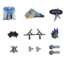 Game Genshin Impact Eula Cosplay Costume Shoes Wig - AwwwCos