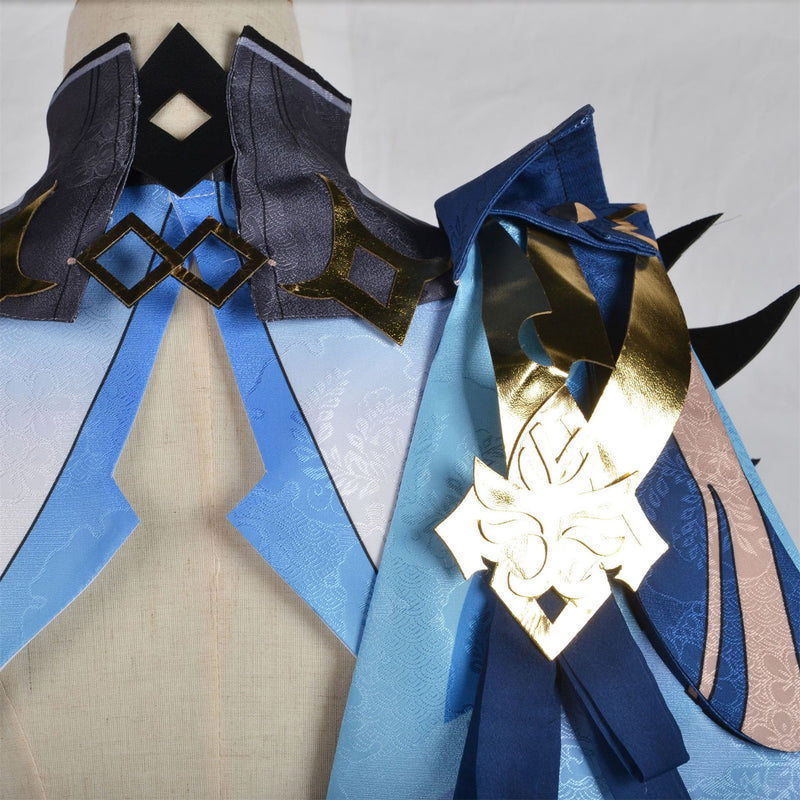 Game Genshin Impact Eula Cosplay Costume Shoes Wig - AwwwCos