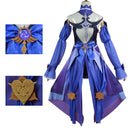 Game Genshin Impact Fischl New Skin Ein Immernachtstraum Cosplay Costume Purple Dress