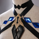 Game Genshin Impact Fontaine Skirk Cosplay Costume Women Dress - AwwwCos