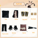 Game Genshin Impact Hilichurl Cosplay Costume Halloween Carnival Ouitfit Mask