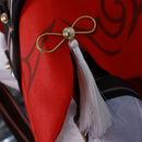 Game Genshin Impact Hu Tao Cosplay Costume Dress Shoes Wig - AwwwCos