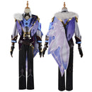 Game Genshin Impact Kaeya Alberich Cosplay Costume Roleplay Outfit with Cloak