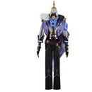 Game Genshin Impact Kaeya Alberich Cosplay Costume Roleplay Outfit with Cloak