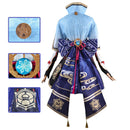 Game Genshin Impact Kamisato Ayaka Cosplay Costume Dress Robe