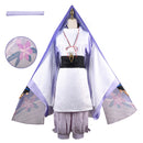 Game Genshin Impact Kunikuzushi Wanderer Cosplay Costume Women Dress Robe